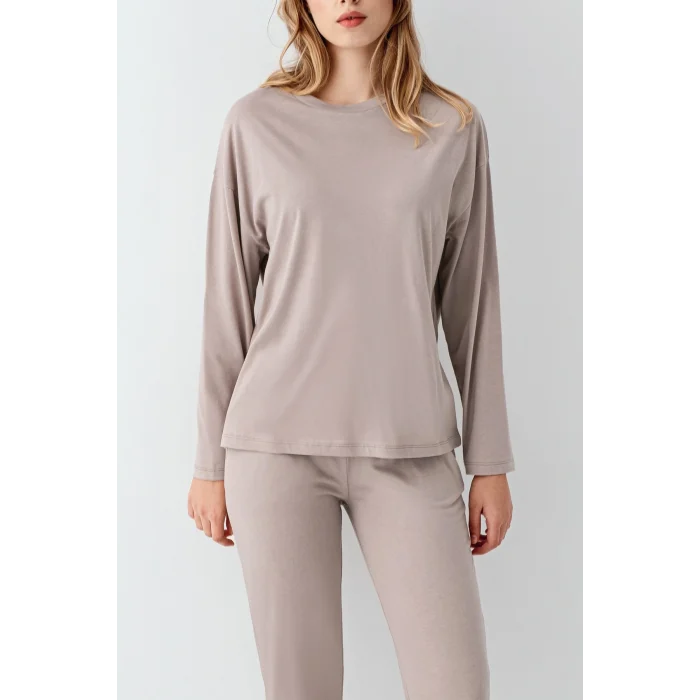 Arnetta 3407-S Kadın Uzun Kol Pijama Takım