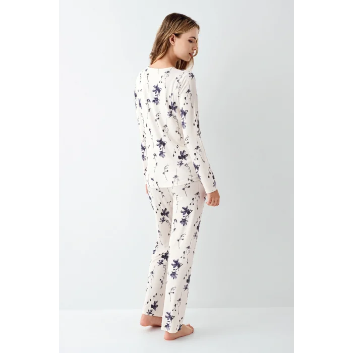 Arnetta 3410-S Kadın Uzun Kol Pijama Takım