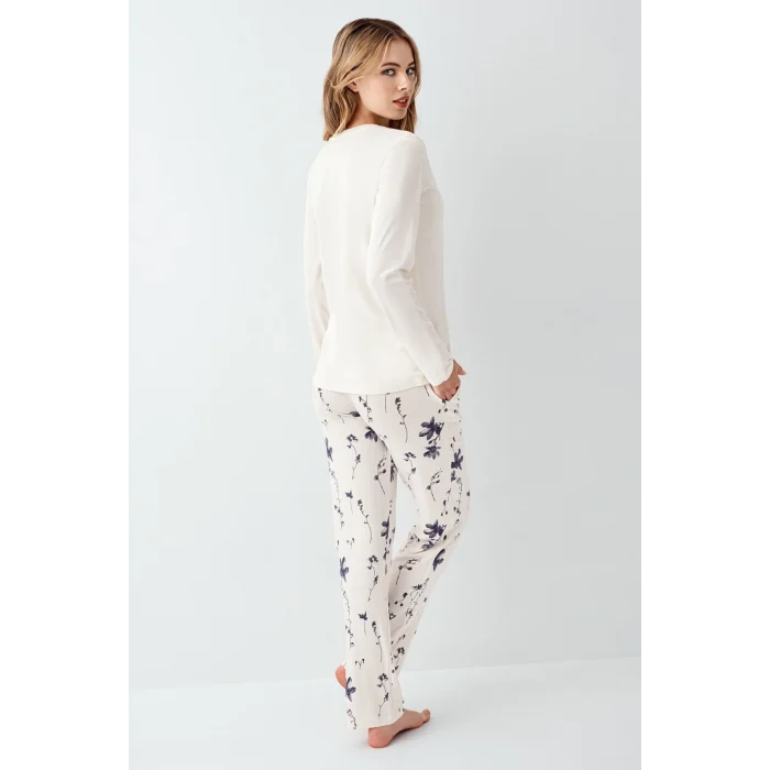 Arnetta 3411-S Kadın Uzun Kol Pijama Takım
