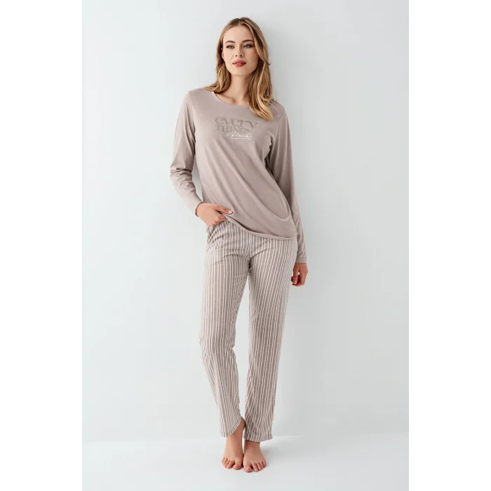 Arnetta 3424-S Kadın Uzun Kol Pijama Takım
