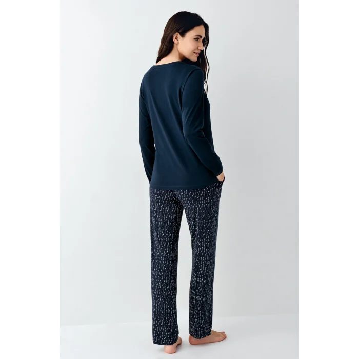 Arnetta 3429-S Kadın Uzun Kol Pijama Takım