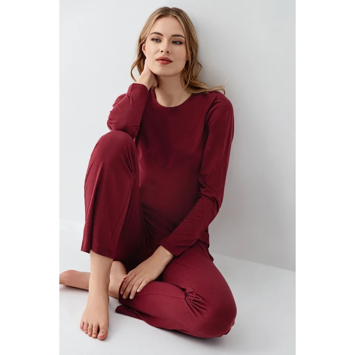 Arnetta 3446-S Kadın Uzun Kol Pijama Takım