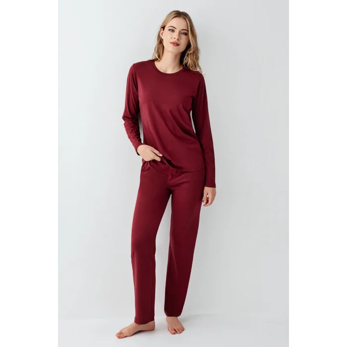 Arnetta 3446-S Kadın Uzun Kol Pijama Takım