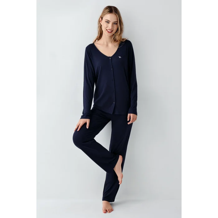 Arnetta 3460-S Kadın Uzun Kol Pijama Takım