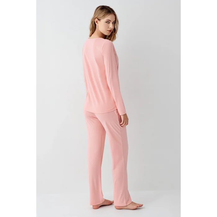 Arnetta 3460-S Kadın Uzun Kol Pijama Takım