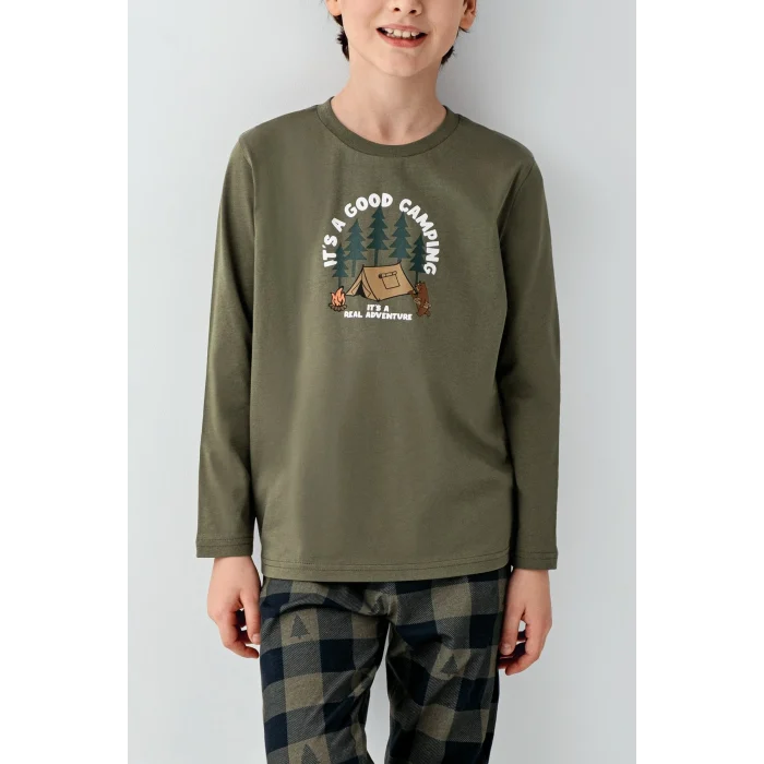 Arnetta 3500-2 Erkek Çocuk Uzun Kol Pijama Takım