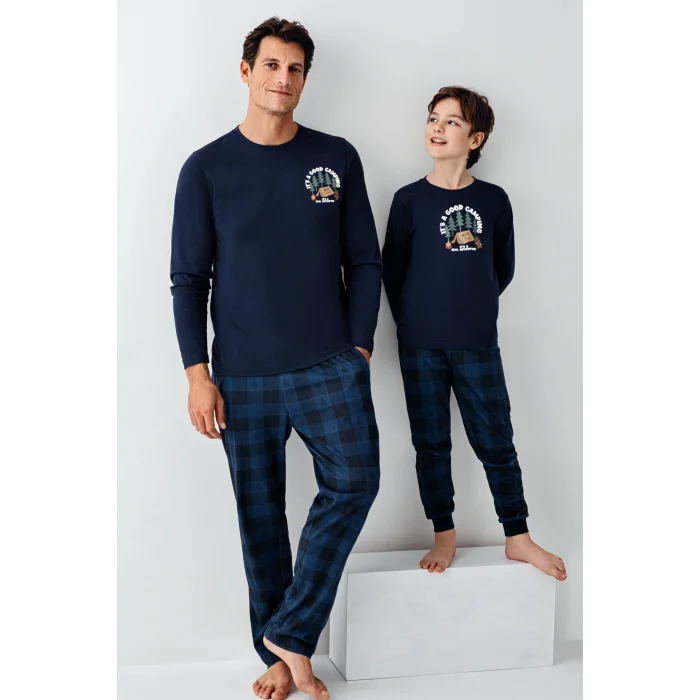 Arnetta 3500-2 Erkek Çocuk Uzun Kol Pijama Takım