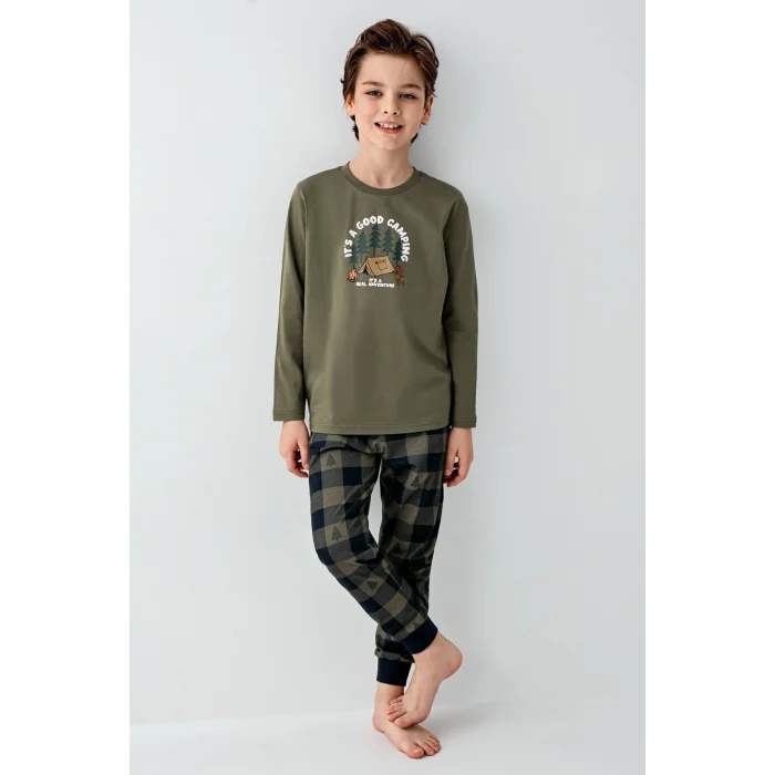 Arnetta 3500-2 Erkek Çocuk Uzun Kol Pijama Takım