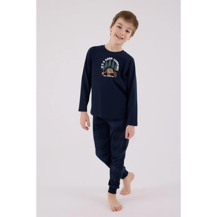 Arnetta 3500-2 Erkek Çocuk Uzun Kol Pijama Takım