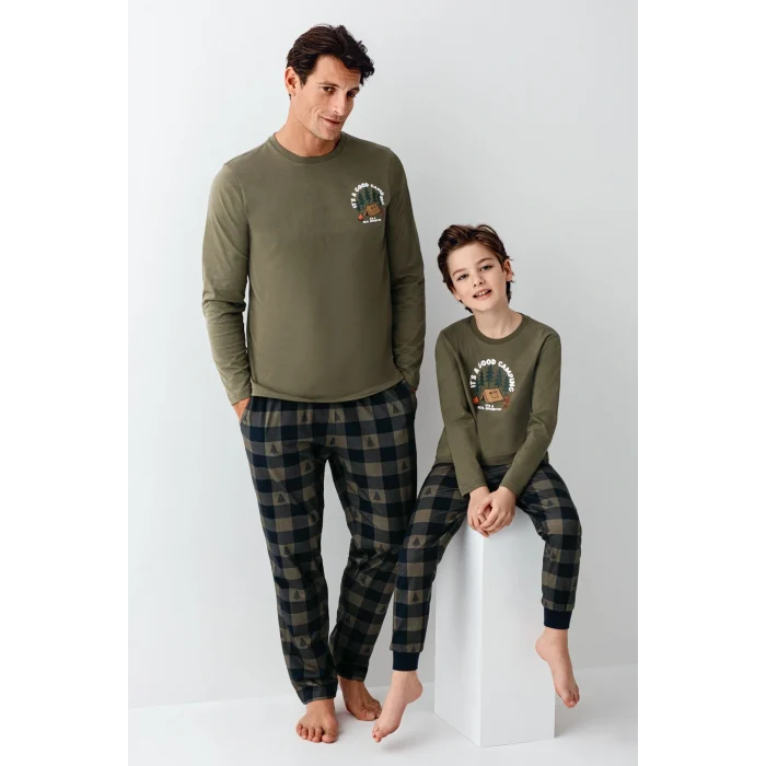 Arnetta 3500-S Erkek Uzun Kol Pijama Takım