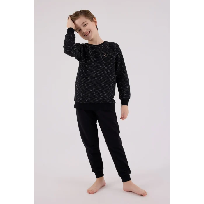 Arnetta 3504-G Erkek Çocuk Uzun Kol Pijama Takım