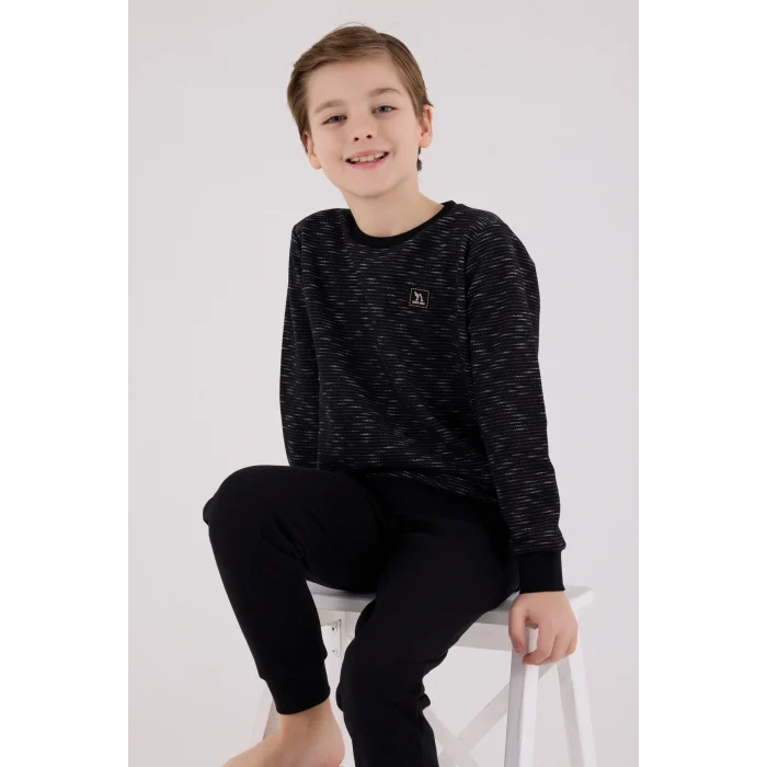 Arnetta 3504-G Erkek Çocuk Uzun Kol Pijama Takım