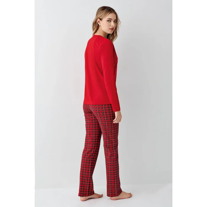Arnetta 3514-S Kadın Uzun Kol Pijama Takım