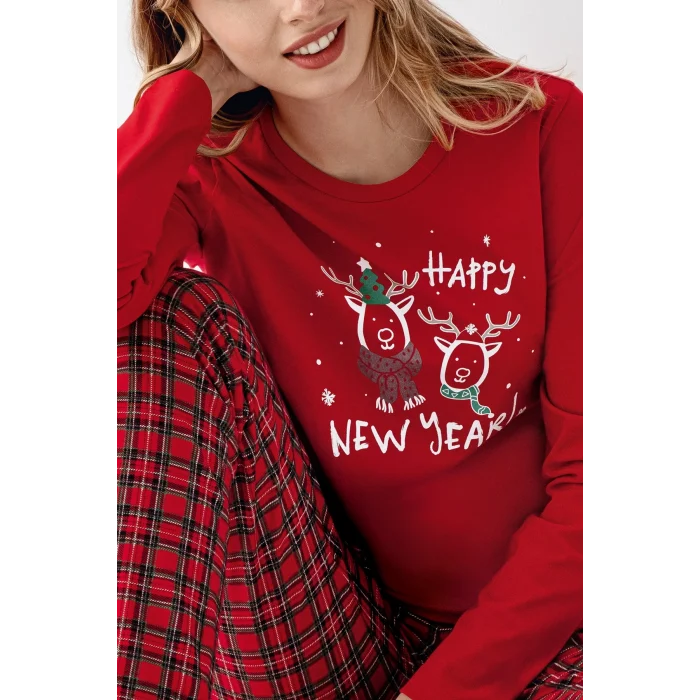 Arnetta 3514-S Kadın Uzun Kol Pijama Takım