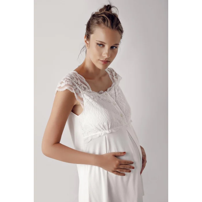 Artış 13200 Bayan Kısa Kol Lohusa Pijama Takımı