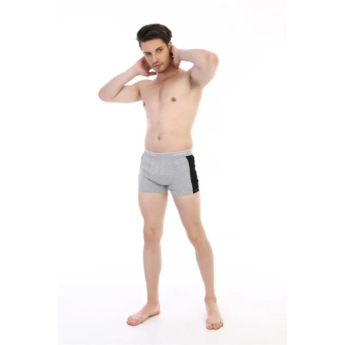 Çift Kaplan 850 Biyeli Likralı Erkek Boxer