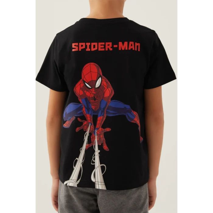 Disney 4878-3 Spider-Man Erkek Çocuk Şort Takım