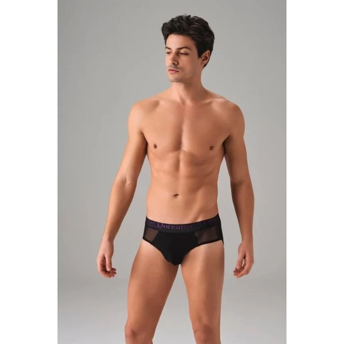Doreanse 1201 Erkek Fantezi Transparan Detaylı Slip