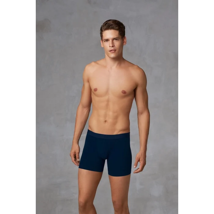 Doreanse 1742 Erkek Pamuklu Çok Renkli 3lü Boxer