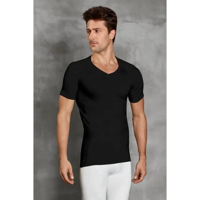 Doreanse 2885 Erkek Kısa Kol V Yaka Termal İçlik