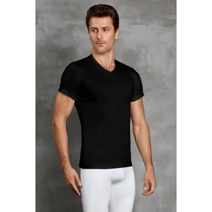 Doreanse 2890 Erkek Kısa Kol V Yaka Termal İçlik
