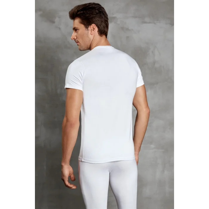 Doreanse 2890 Erkek Kısa Kol V Yaka Termal İçlik