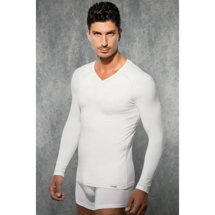 Doreanse 2985 Erkek Uzun Kol V Yaka  Termal İçlik
