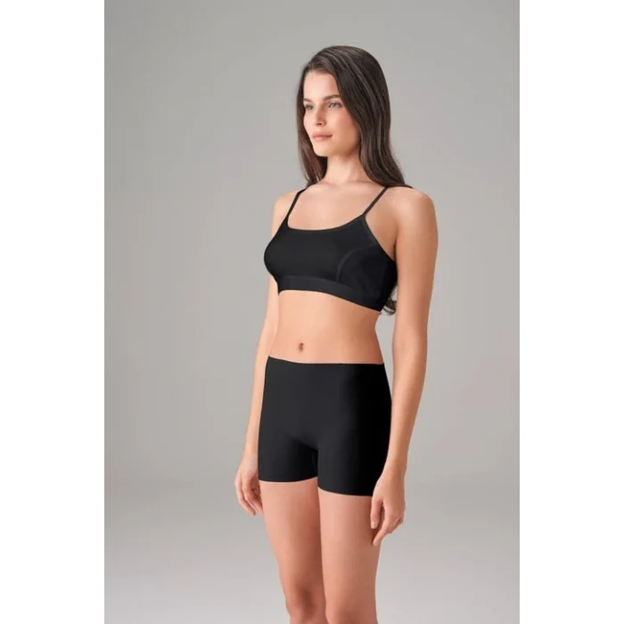 Doreanse 5595 Kadın Fitilli İnce Askılı Spor Sütyen