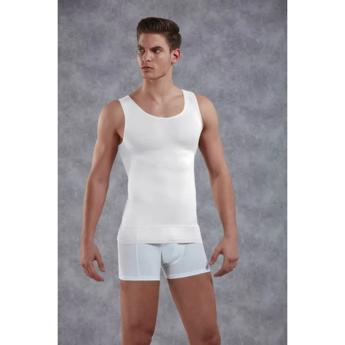 Doreanse 5950 Erkek Pamuk Geniş Yaka Toparlayıcı Korse Atlet