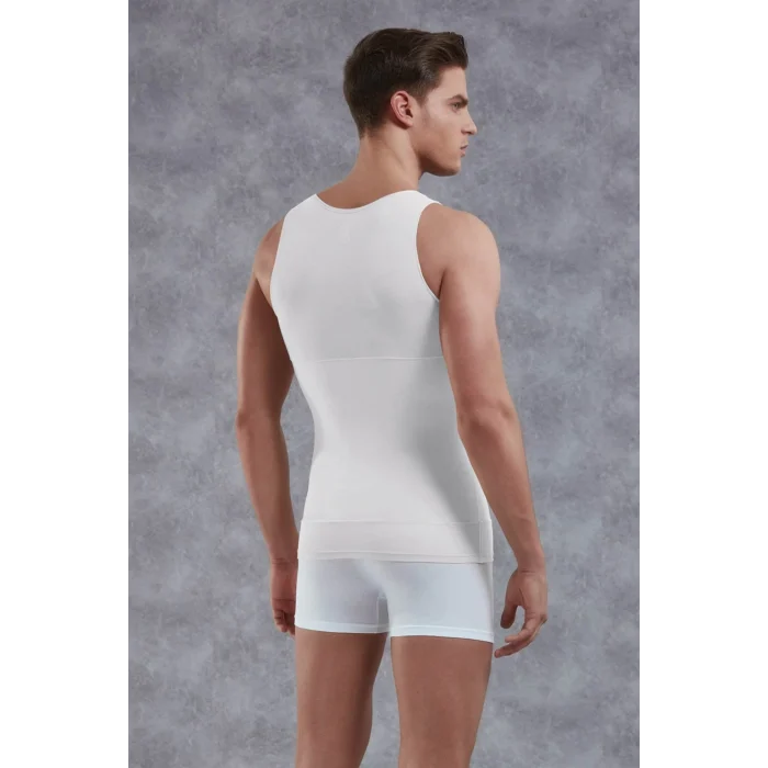 Doreanse 5950 Erkek Pamuk Geniş Yaka Toparlayıcı Korse Atlet