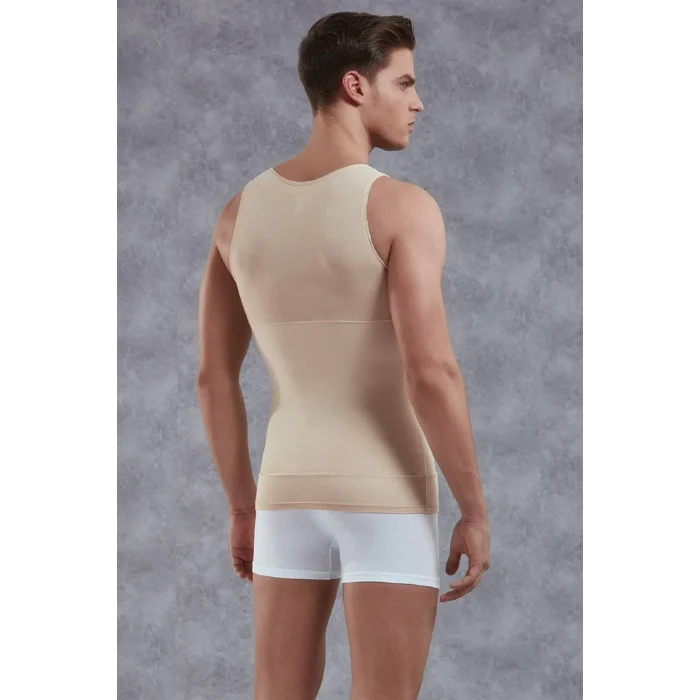 Doreanse 5950 Erkek Pamuk Geniş Yaka Toparlayıcı Korse Atlet