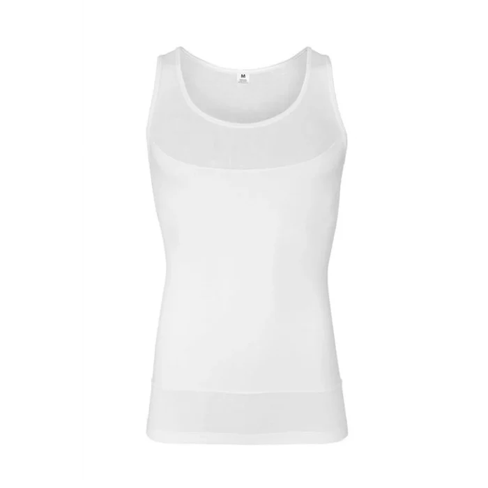 Doreanse 5965P Erkek Pamuklu Göğüs Sıkıştırma ve Vücut Şekillendirici Atlet Korse