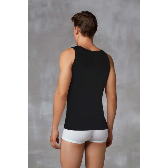 Doreanse 5965P Erkek Pamuklu Göğüs Sıkıştırma ve Vücut Şekillendirici Atlet Korse