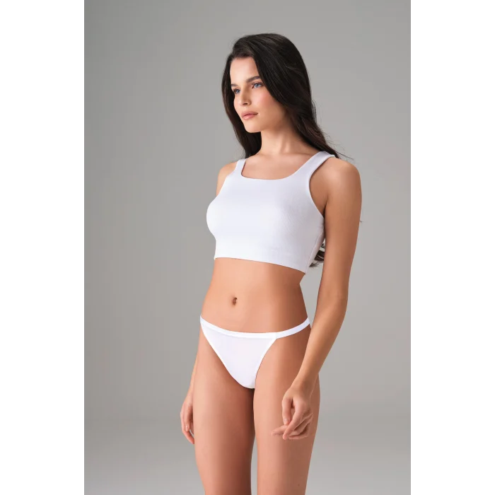 Doreanse 6124 Kadın %92 Pamuk Fitilli V-String