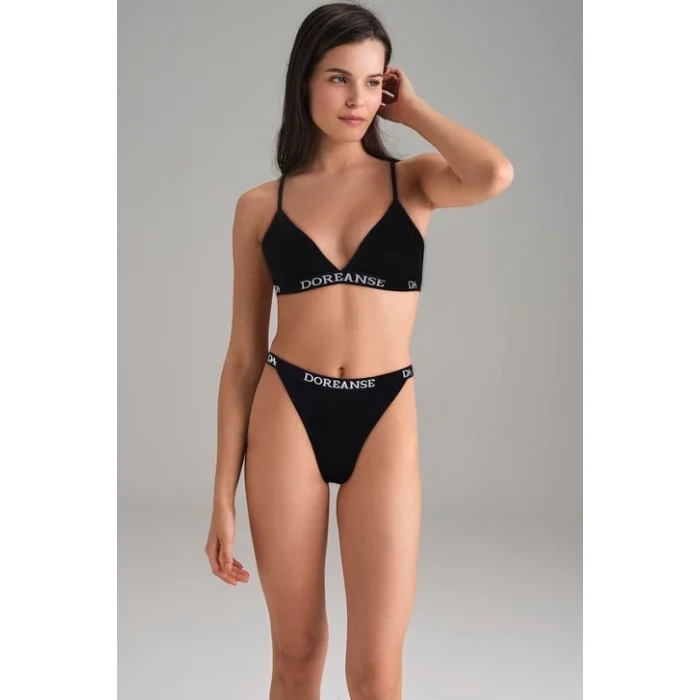 Doreanse 7154 Kadın V Kesim Yüksek Bel Slip