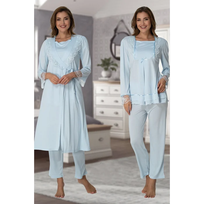 Effortt 2018  Sabahlıklı Lohusa Pijama Takımı