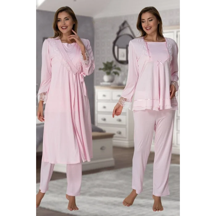 Effortt 2018  Sabahlıklı Lohusa Pijama Takımı