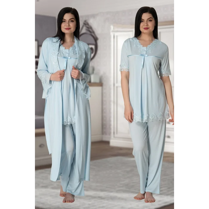 Effortt 5034 Sabahlıklı Lohusa Pijama Takımı