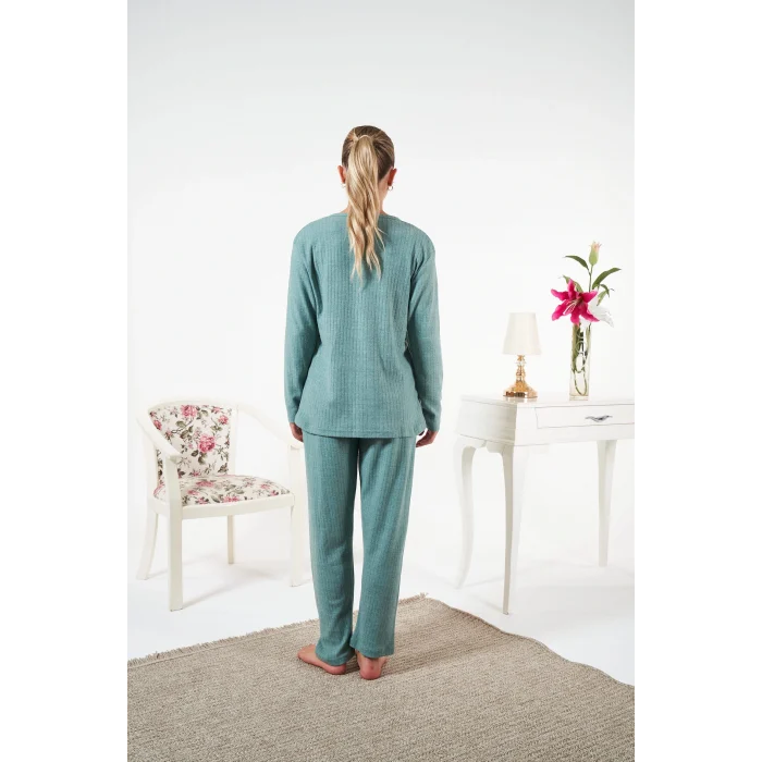 Estiva 25330 İnterlok Şardonlu Pijama Takımı