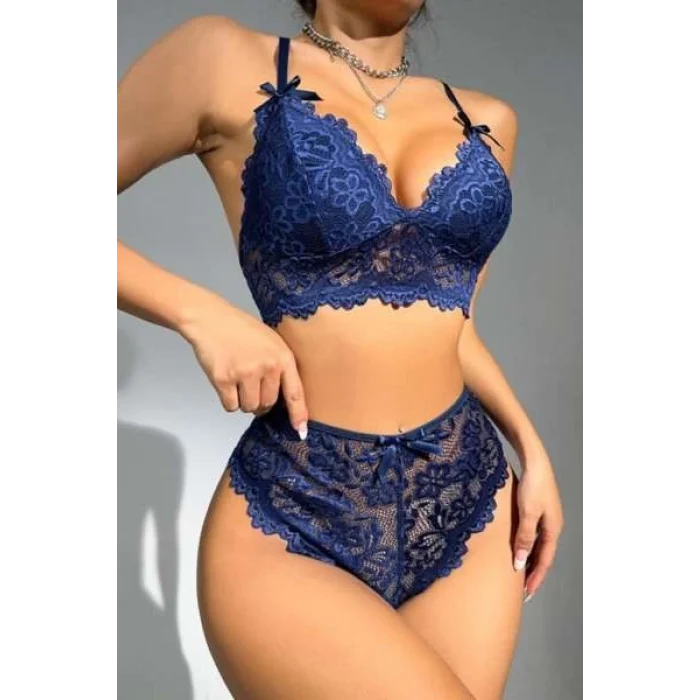 For Dreams 8455 Dantel Bralet Sütyen Takım