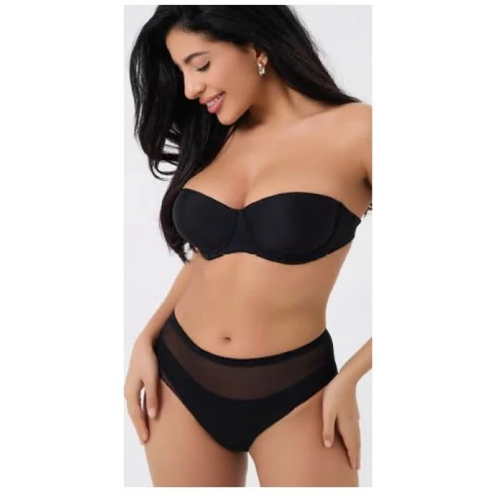 Freshness 0025 Lazer Kesim Tül Yüksek Bel Bato Korse