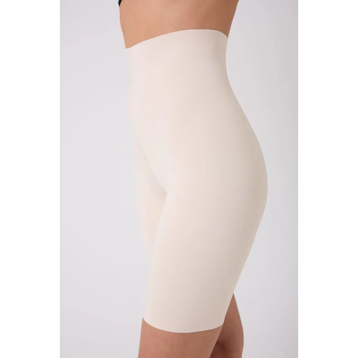 Freshness 1007 Lazer Kesim Silikonlu Yüksek Bel Şort Korse