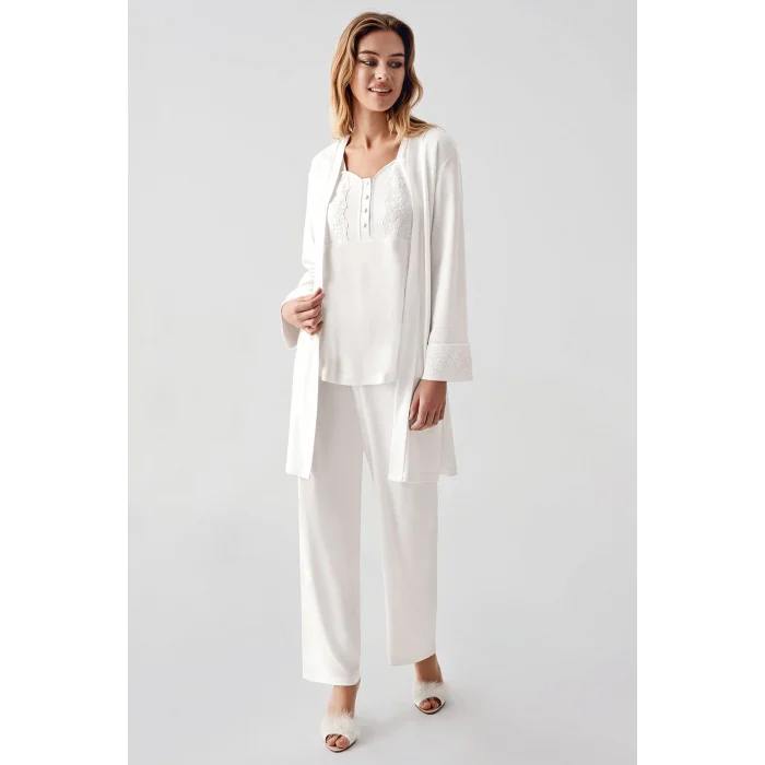 Freshness 321 Kadın Sabahlıklı Pijama Takımı