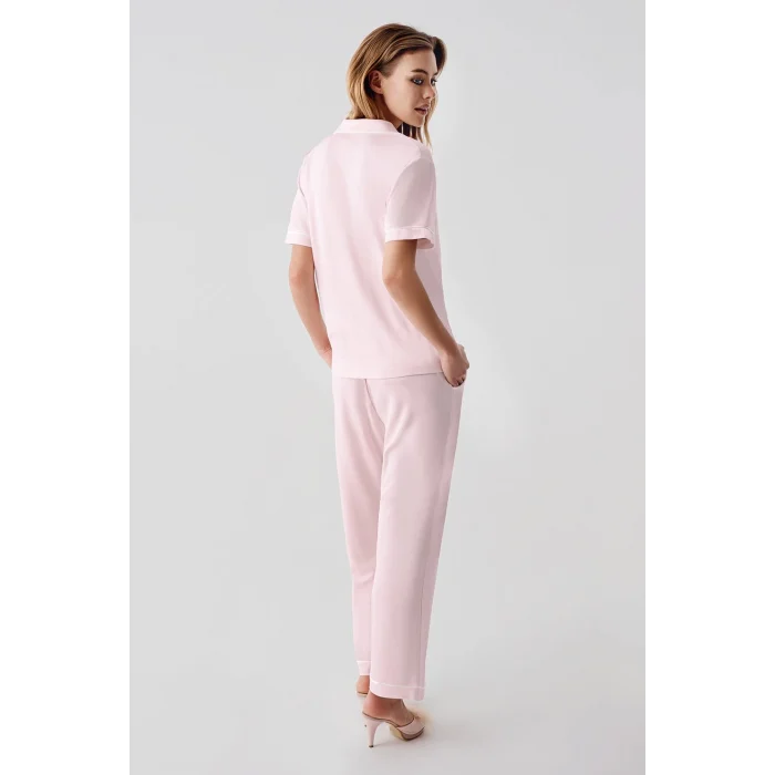 Freshness 324 Kadın 4Lü Sabahlıklı Şorlu Pijama Takımı