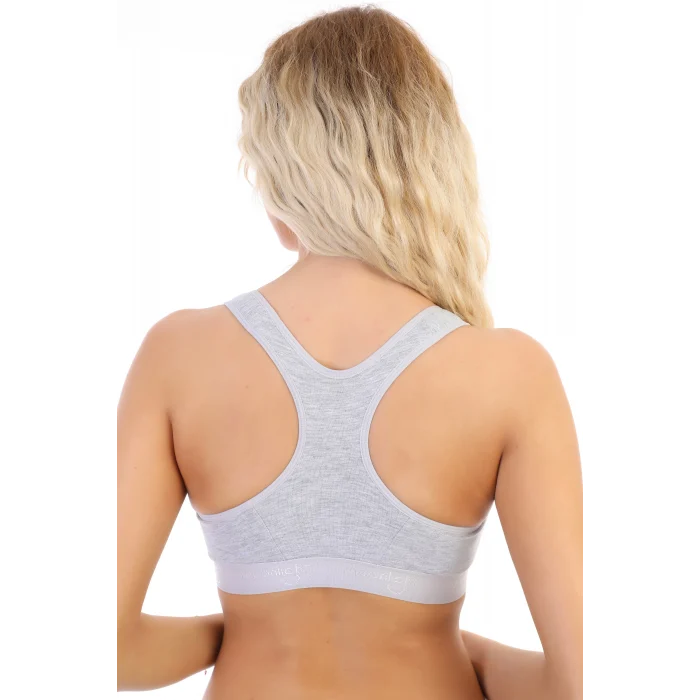 Moonlight 2149 Balensiz Desteksiz Önden Fermuarlı Sütyen