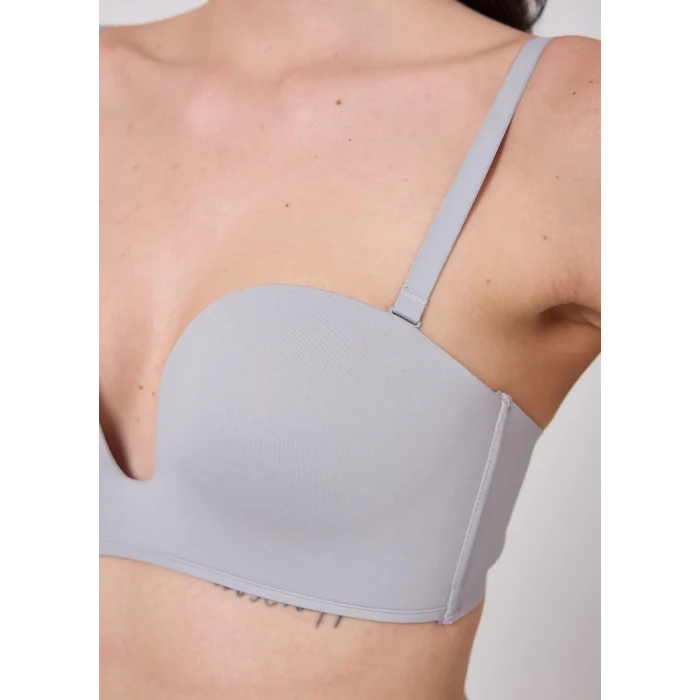 Freshness MSF05 Destekli V Dekolte Lazer Kesim Sütyen