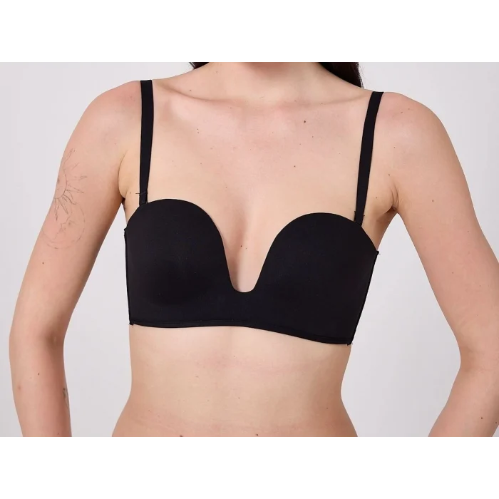 Freshness MSF05 Destekli V Dekolte Lazer Kesim Sütyen