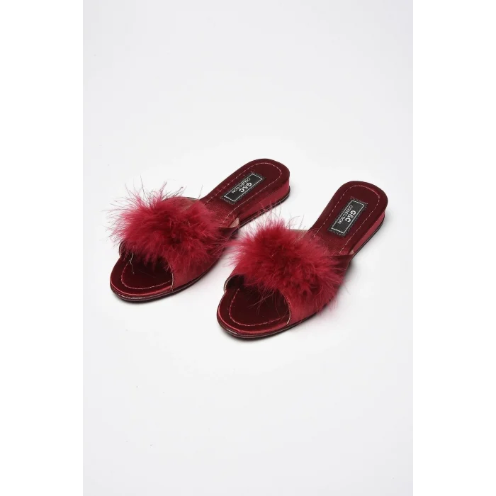 GC 180 Topuksuz Tüylü Terlik