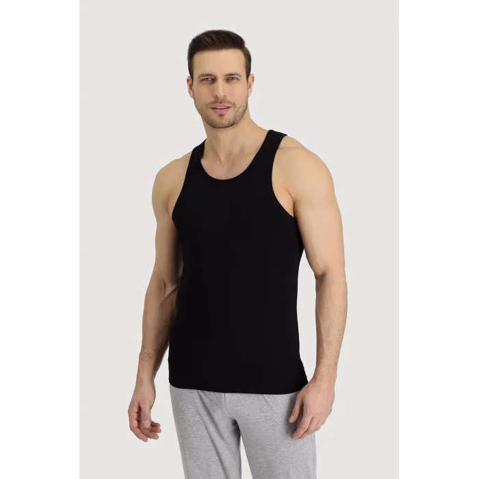 Kiğılı AB004 Erkek Trendy Pamuk Elastan Atlet Boxer Seti