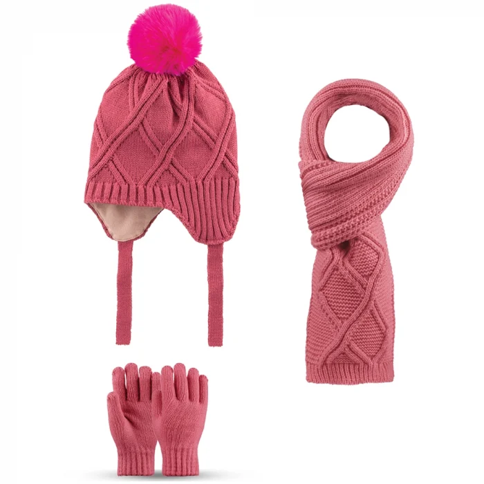 Kitti K25170-03 4-8 Yaş Kız Çocuk 3lü Takım